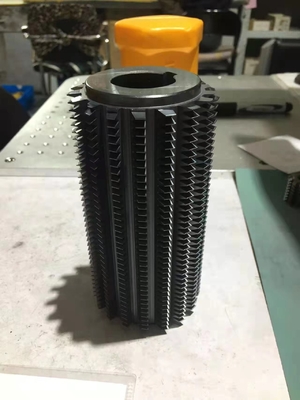 Rundes Hochgeschwindigkeitsstahlschneidwerkzeug-silbernes Pulver-Metallurgie-Wälzfräsen