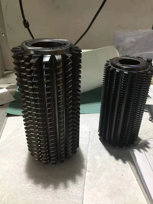 Rundes Hochgeschwindigkeitsstahlschneidwerkzeug-silbernes Pulver-Metallurgie-Wälzfräsen