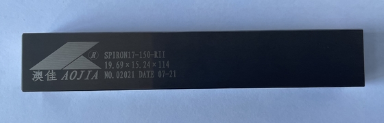 Karbid-Fräser SPIRON 17-150-L/R11 bearbeiten halb beenden AN AP-Beschichtung