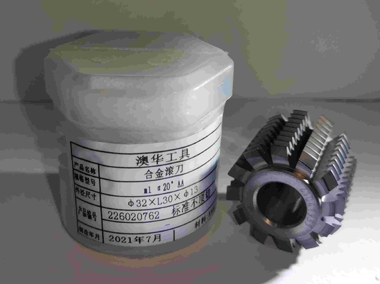 Der hohen mehrschichtige Beschichtung Härte-monomolekularen Schicht Grey Gear Carbide Hobing Cutters