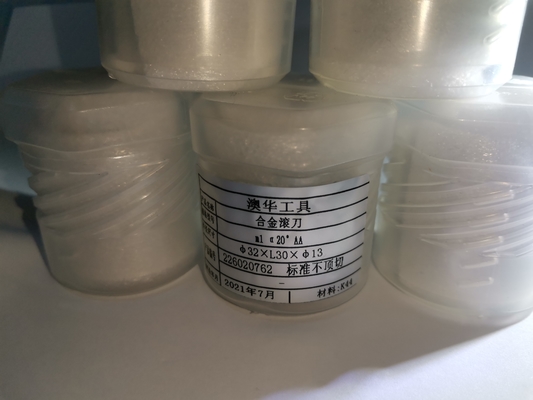 Der hohen mehrschichtige Beschichtung Härte-monomolekularen Schicht Grey Gear Carbide Hobing Cutters